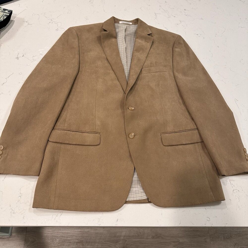 ralph lauren Dress Jacket men Set Of 2 42r Beige And Dark Blue